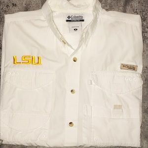 LSU Columbia PFG - Short Sleeve